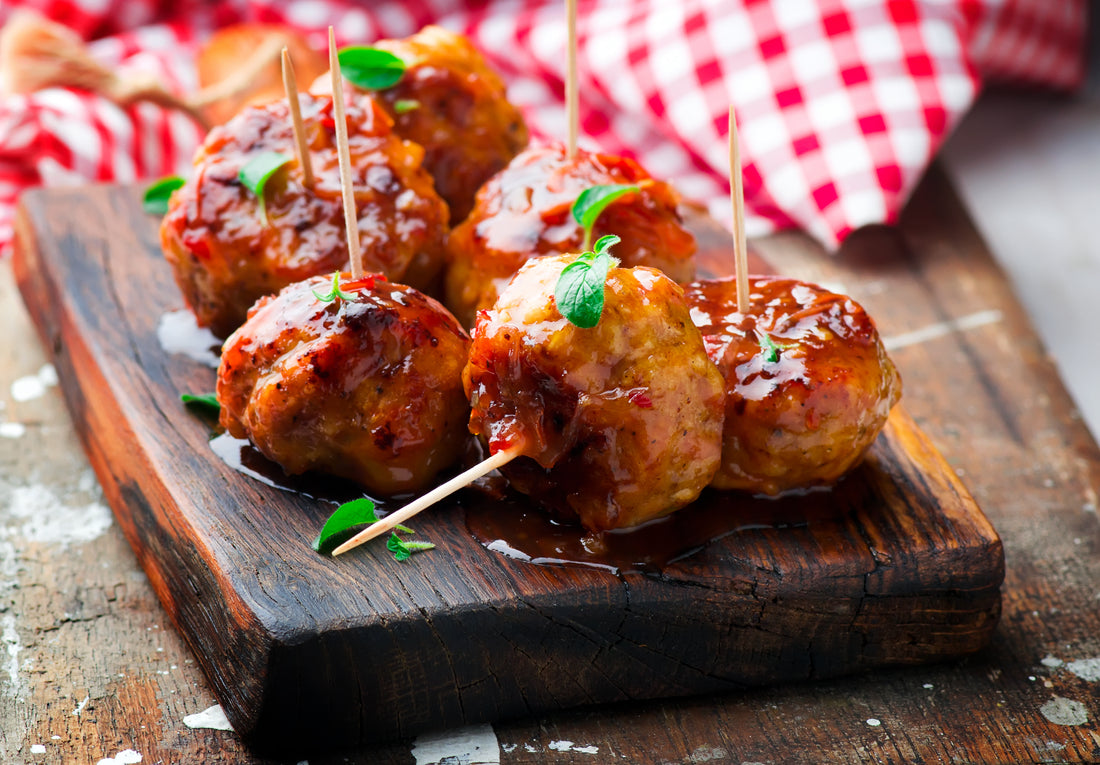 Cherry Bomb Meatballs