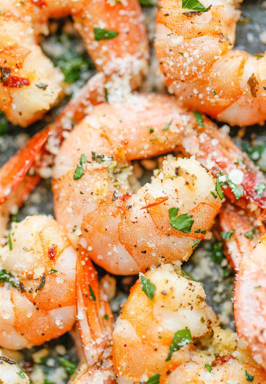 Garlic Shrimp Parmesan