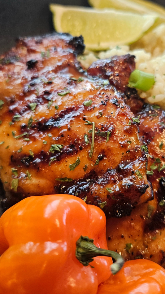 Mango Habanero Grilled Chicken