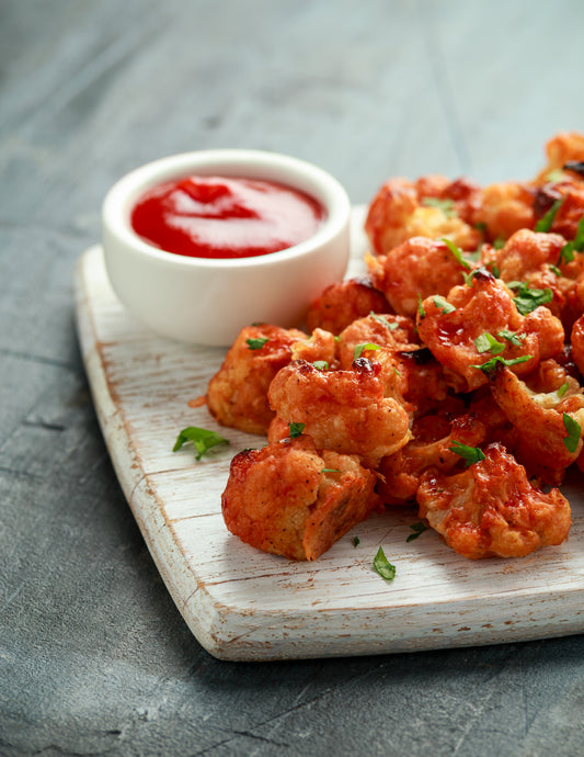 Honey Buffalo Air-Fried Cauliflower