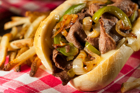 Prime Rib Philly Cheesesteak