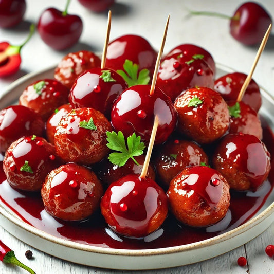 Cherry Bomb Meatballs